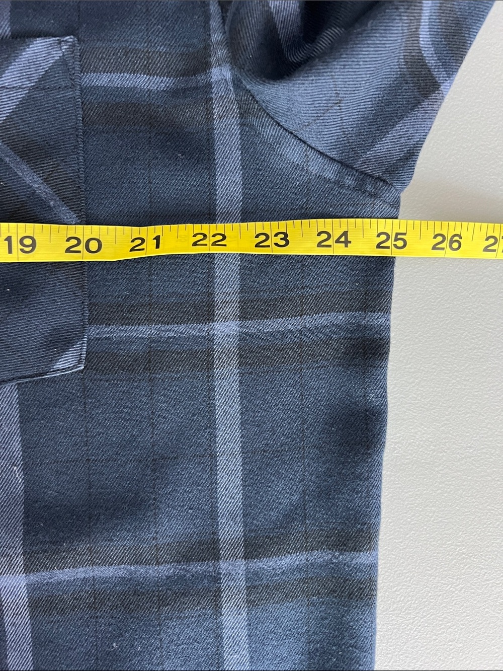 ANINE BING Sam Shirt - Blue Plaid Size M - Picture 10 of 13